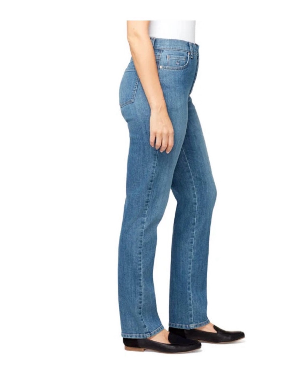 NWT Gloria Vanderbilt Amanda Classic Jeans New High Rise 24W Short Petite $52